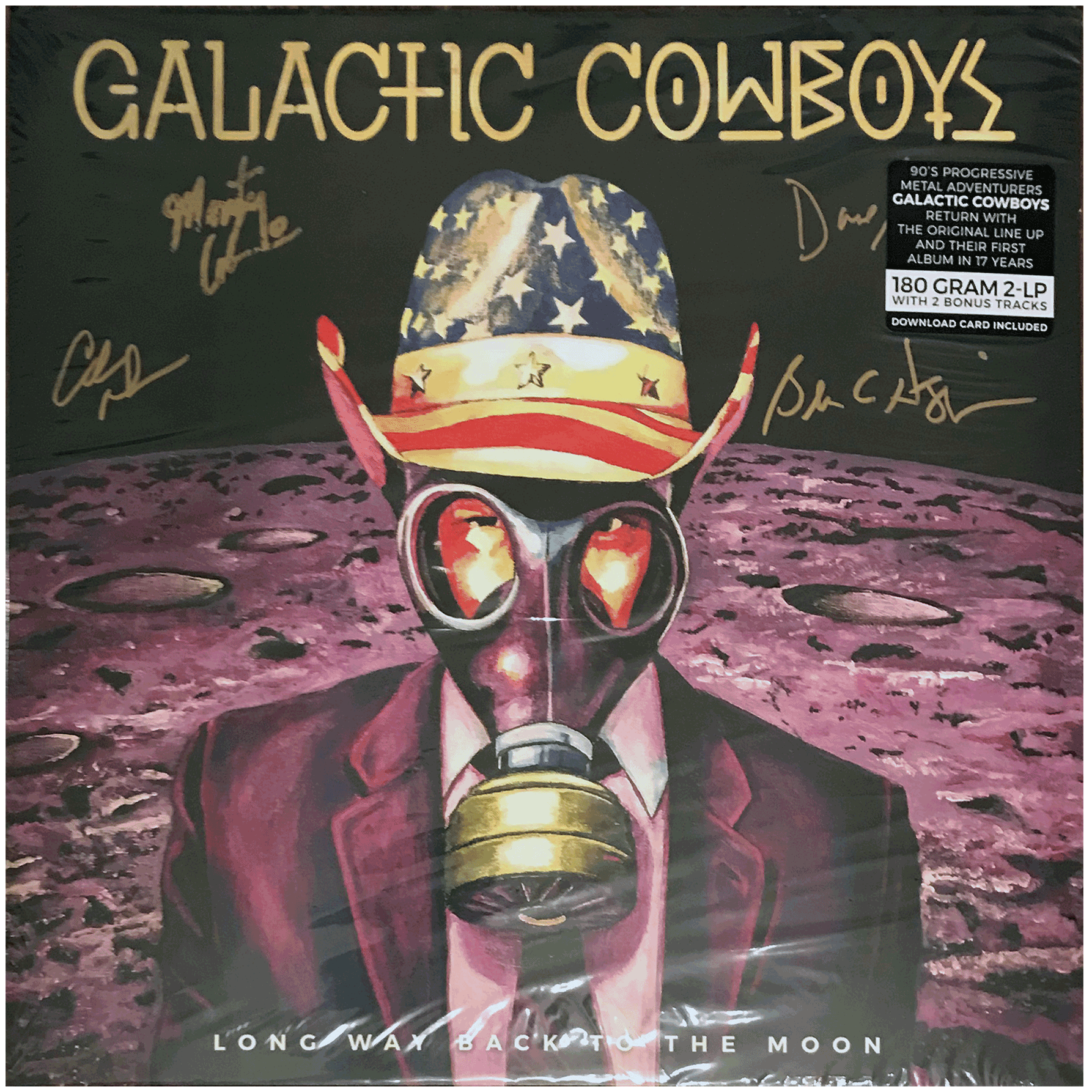 Long Way Back To The Moon - Autographed LP
