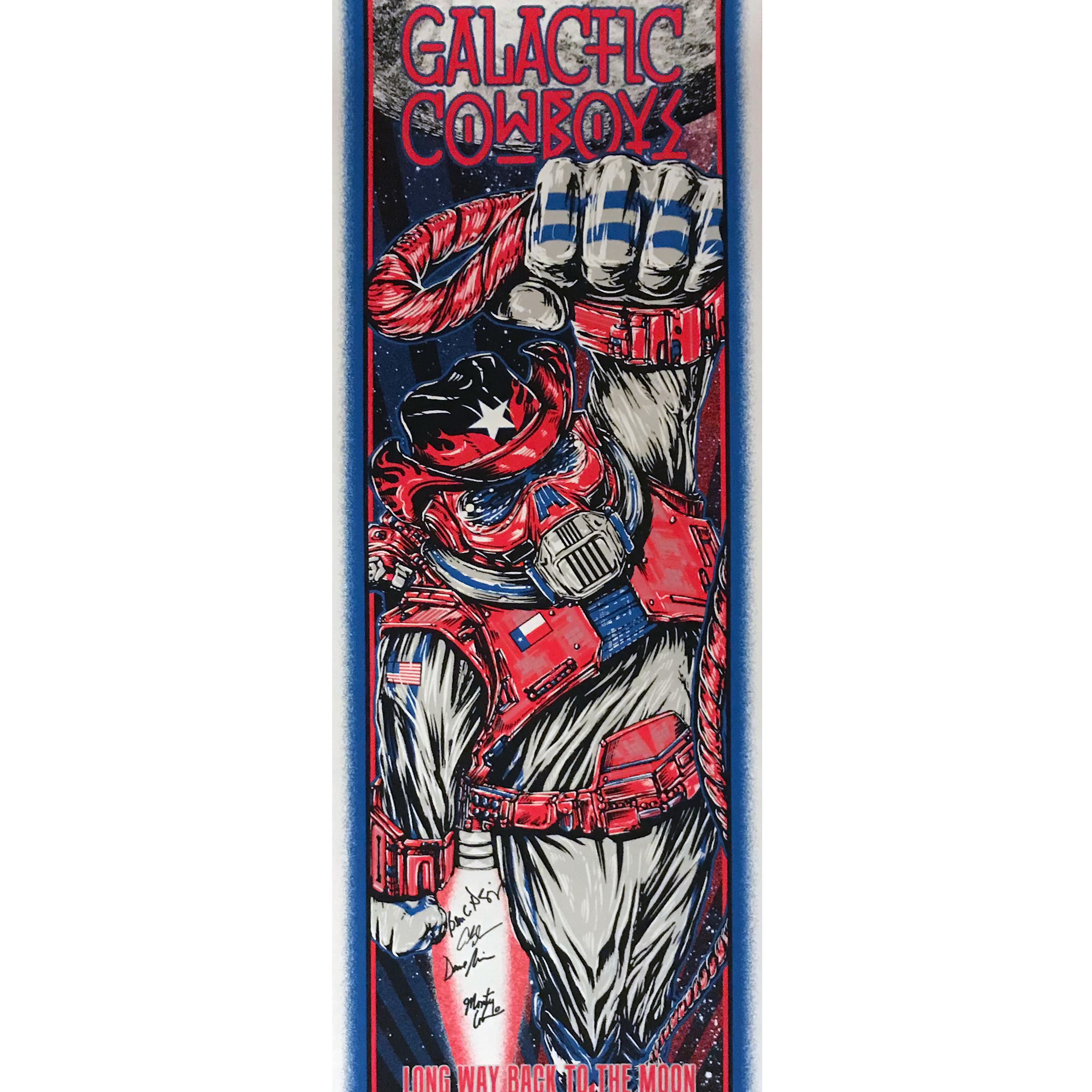 Long Way Back - release show poster - autographed limited edition!